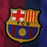 Camisa Barcelona I 26/27 Azul e Vermelha Masculina