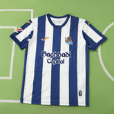 Camisa Real Sociedad I 26/27 Azul e Branca Masculina Joma