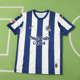 Camisa Real Sociedad I 26/27 Azul e Branca Masculina