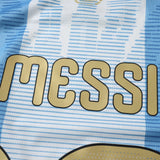 Camisa Seleção Argentina Comemorativa Messi #10 Azul e Branca