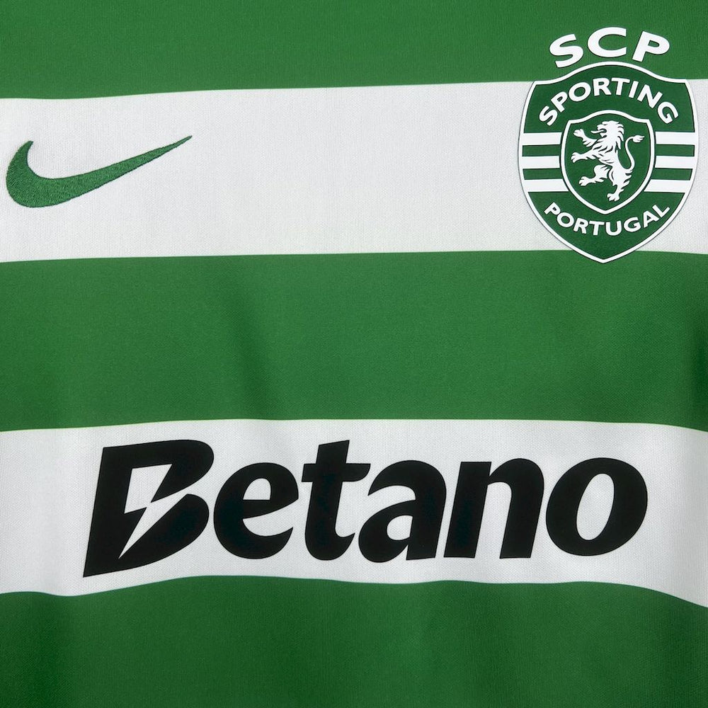 Camisa Sporting Clube de Portugal I 25/26 Verde/Branca Masculina Nike
