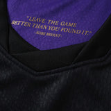 Camisa Barcelona x Kobe Bryant 26/27 Preta e Roxa Masculina