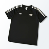Camisa Adidas x Oasis Tour 3-Stripes Preta - Algodão