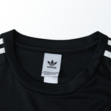 Camisa Adidas x Oasis Tour 3-Stripes Preta - Algodão