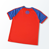 Camisa Adidas x Oasis Tour 3-Stripes Vermelha - Algodão