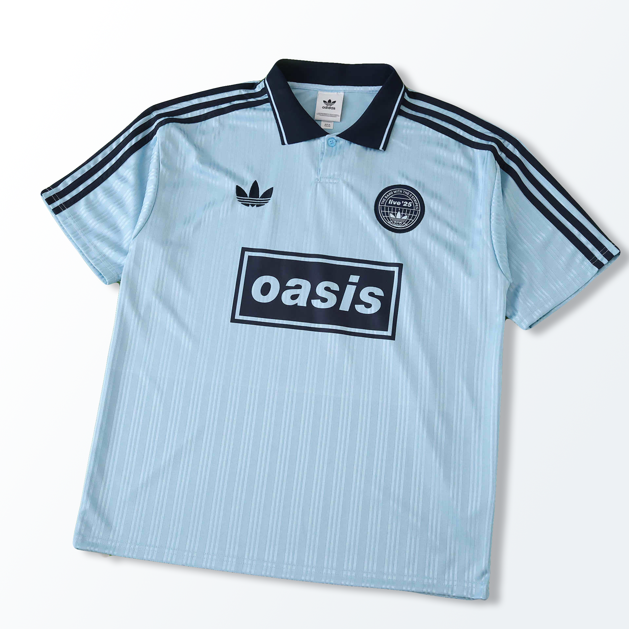 Camisa Adidas x Oasis Tour 2025 Azul – DS Sports - Artigos Esportivos