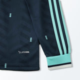 Camisa Seleção Alemanha II Copa do Mundo 2026 Manga Longa Azul