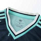 Camisa Seleção Alemanha II Copa do Mundo 2026 Manga Longa Azul