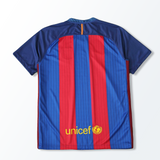 Camisa Barcelona I 2016/2017 Retrô Vermelha/Azul Masculina Nike