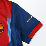 Camisa Barcelona IV 25/26 Azul/Vermelha Masculina