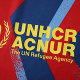 Camisa Barcelona IV 25/26 Azul/Vermelha Masculina