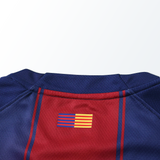 Camisa Barcelona x Olivia Rodrigo Vermelha e Azul Nike