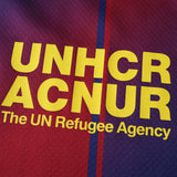 Camisa Barcelona X Ed Sheeran Azul/Vermelha