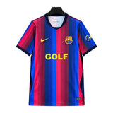 Camisa Barcelona x Golf Wang 26/27 Vermelha e Azul
