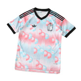 Camisa Seleção Bélgica II Copa do Mundo 2026 Rosa/Azul Masculina