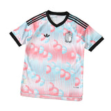 Camisa Seleção Bélgica II Copa do Mundo 2026 Rosa/Azul Masculina