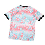 Camisa Seleção Bélgica II Copa do Mundo 2026 Rosa/Azul Masculina