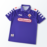 Camisa Fiorentina I 1998/1999 Retrô Roxa Masculina