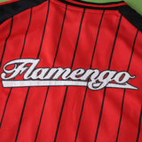 Camisa Flamengo 2025/26 US Pack Baseball Vermelha/Preta Adidas