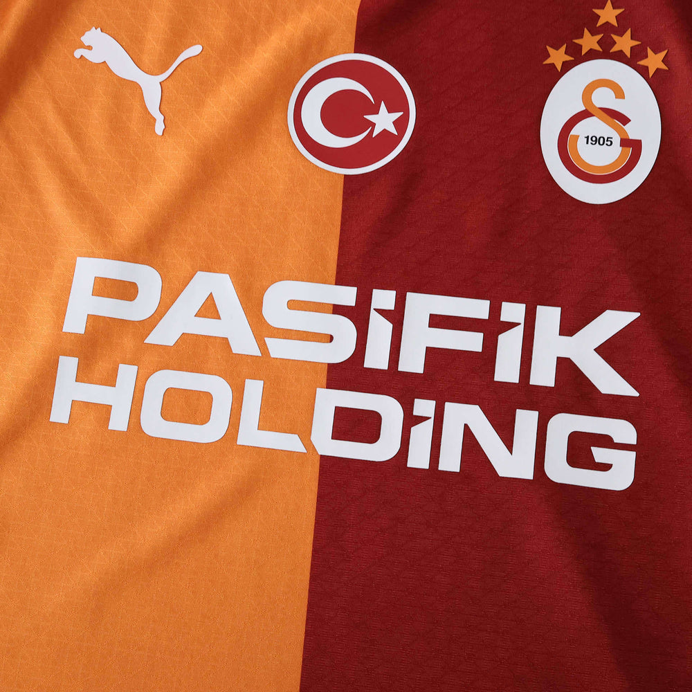 Camisa Galatasaray I 25/26 Laranja Masculina - Jogador Puma