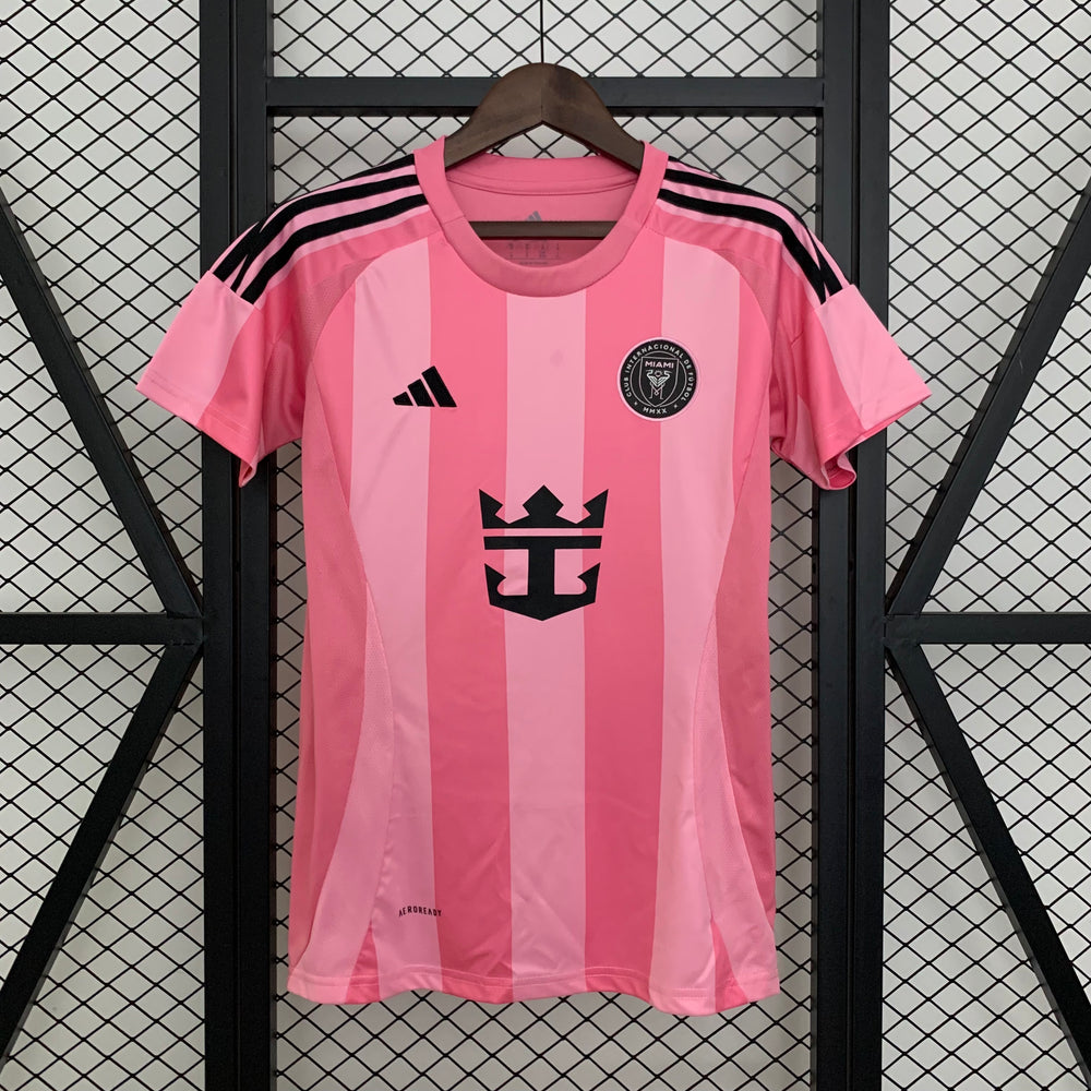 Camisa Inter Miami I 25/26 Rosa Feminina Adidas