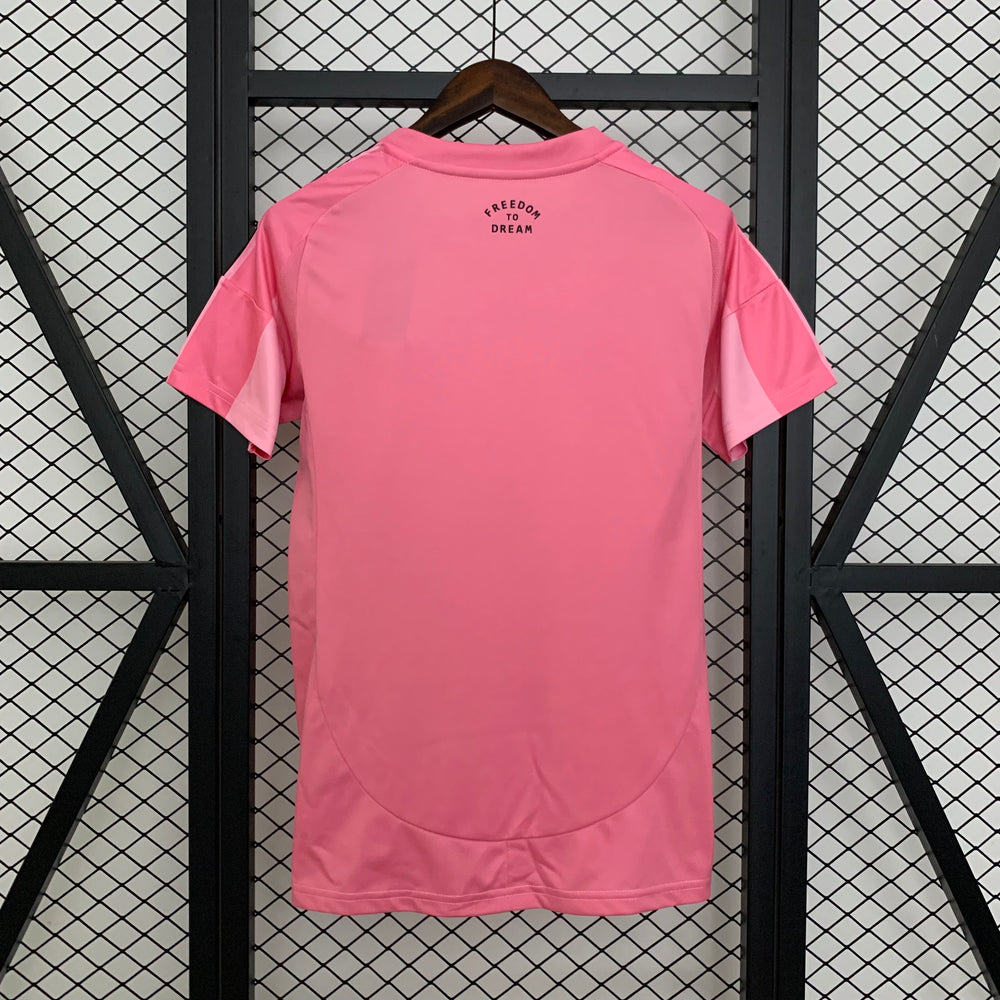 Camisa Inter Miami I 25/26 Rosa Feminina Adidas