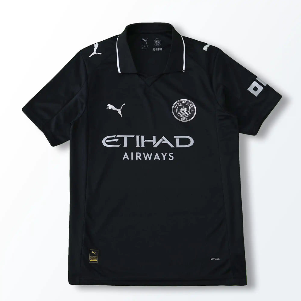 Camisa Manchester City II 2025/26 Preta Masculina Puma