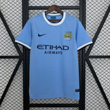 Camisa Manchester City 13/14 Retrô Azul Nike