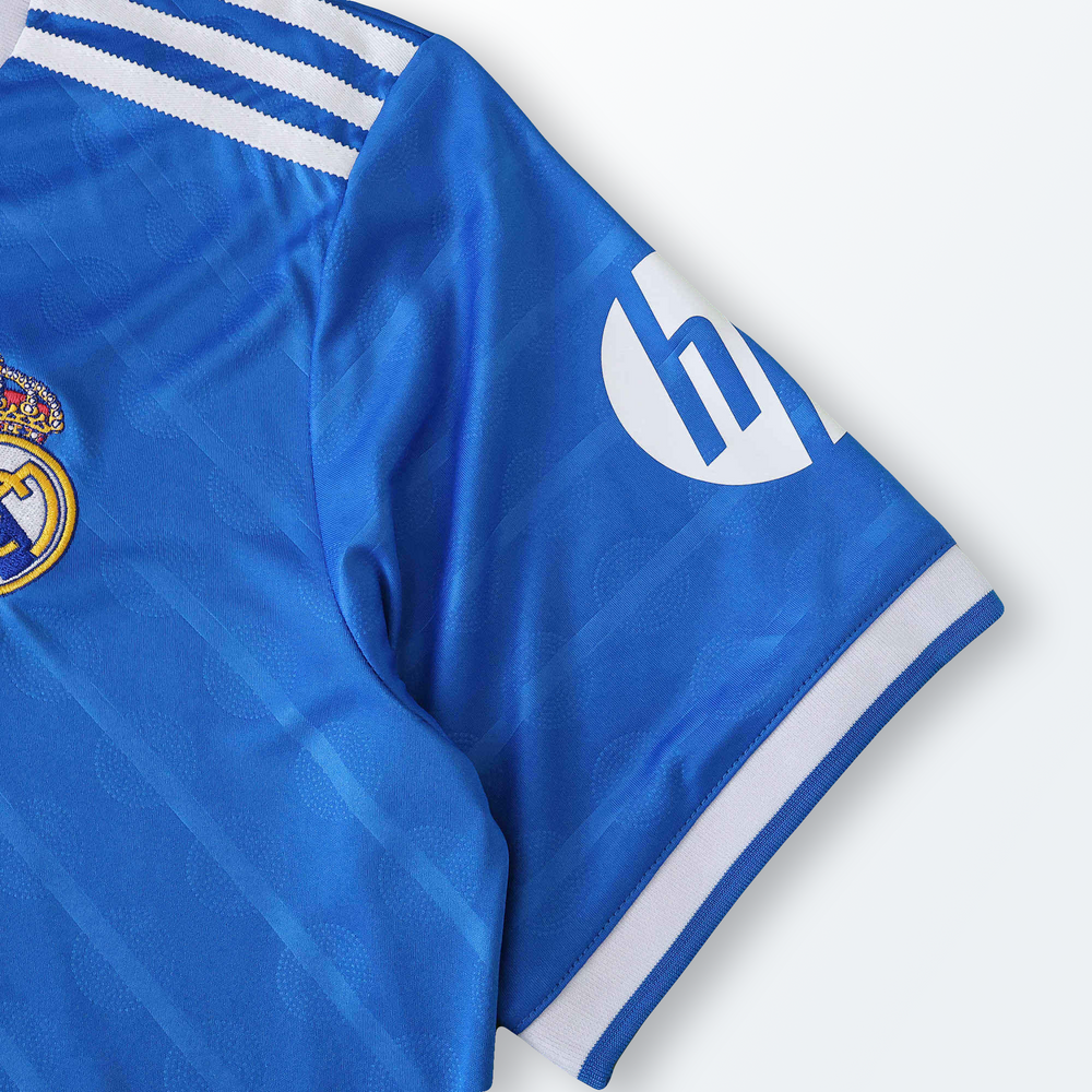 Camisa Real Madrid III 25/26 Azul/Branca Masculina Adidas