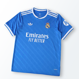 Camisa Real Madrid III 25/26 Azul/Branca Masculina Adidas