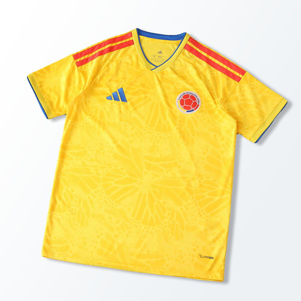 Camisa Seleção Colômbia I Copa do Mundo 2026 Amarela Masculina Adidas