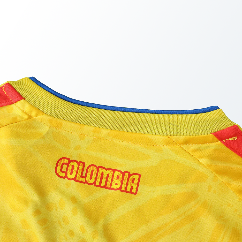 Camisa Seleção Colômbia I Copa do Mundo 2026 Amarela Masculina Adidas