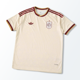 Camisa Seleção Espanha II Copa do Mundo 2026 Off-White Masculina