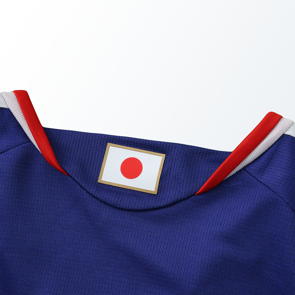 Camisa Seleção Japão I Copa do Mundo 2026 Manga Longa Azul Adidas