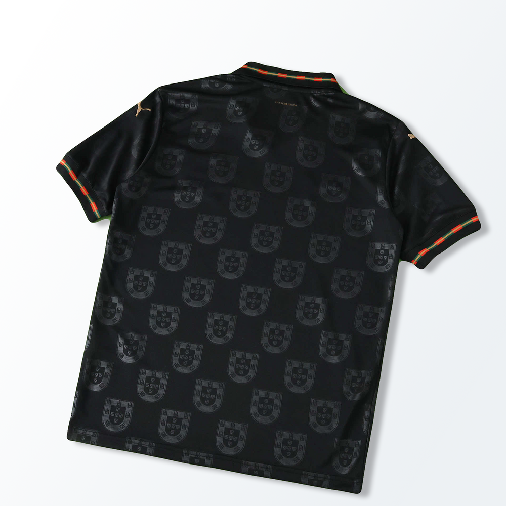 Camisa Seleção Portugal Eusébio Pantera Negra Edição Especial Preta Puma