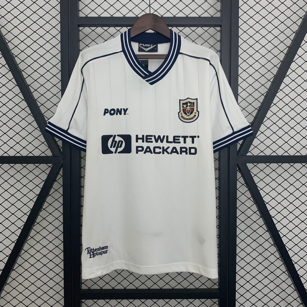 Camisa Tottenham Hotspur 1997 Retrô Branca Pony