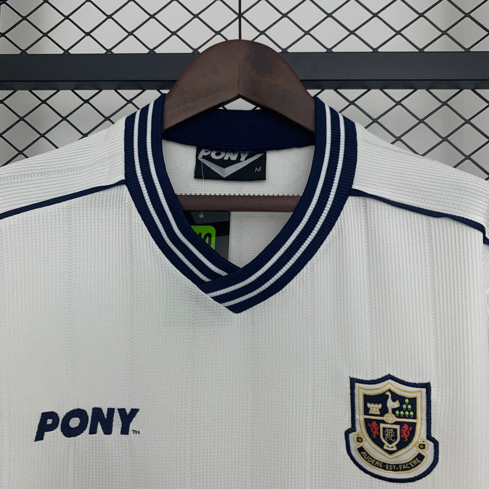 Camisa Tottenham Hotspur 1997 Retrô Branca Pony