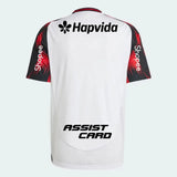 Camisa Flamengo II 25/26 com Patrocínios Branca Masculina