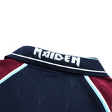 Camisa West Ham x Iron Maiden Retrô 1999 Azul