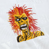 Camisa West Ham x Iron Maiden Retrô 1999 Branca