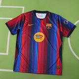 Camisa Barcelona I 26/27 Azul e Vermelha Masculina