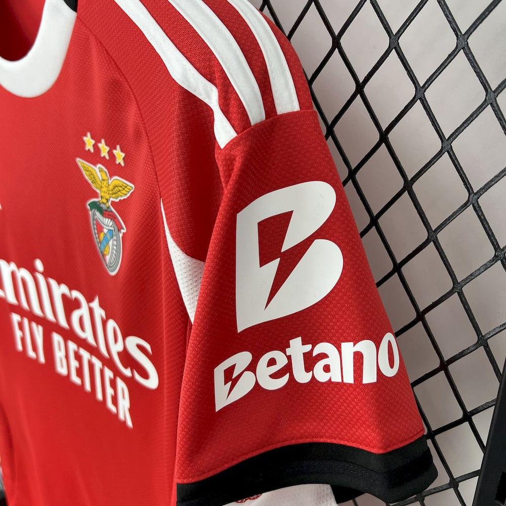 Camisa Benfica I 25/26 Vermelha Masculina Adidas
