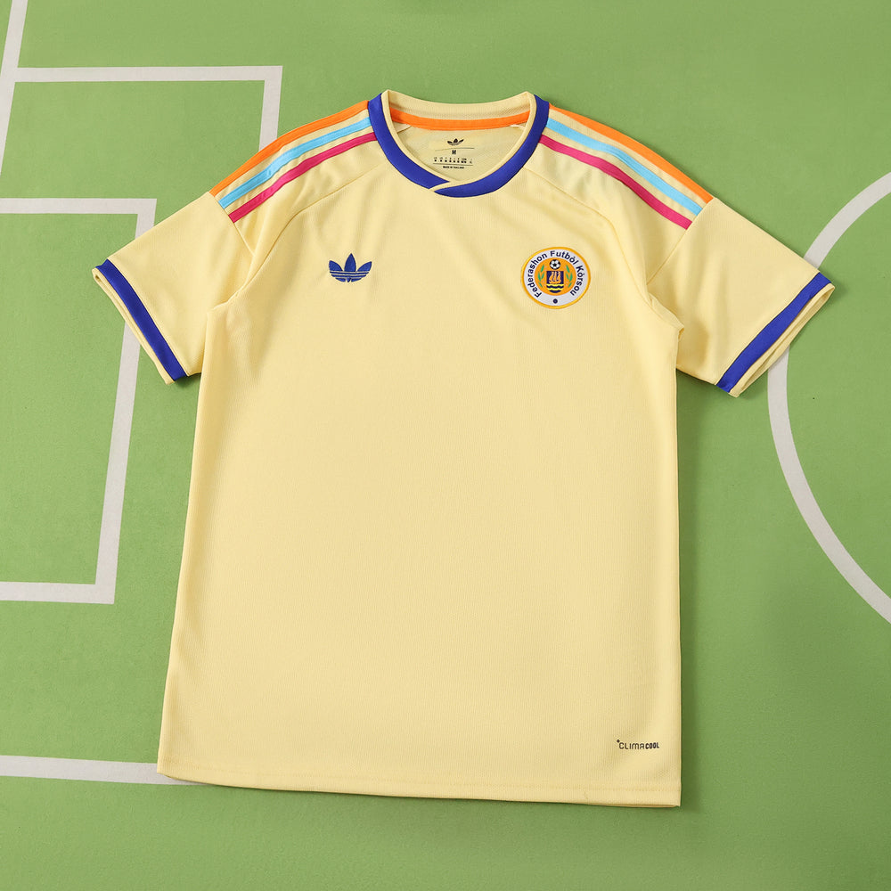 Camisa Seleção Curaçao II Copa do Mundo 2026 Amarela Masculina Adidas