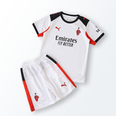 Conjunto Infantil AC Milan II 2025/26 Branco Puma