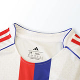 Conjunto Infantil Olympique Lyon I 2025/26 Branco Adidas