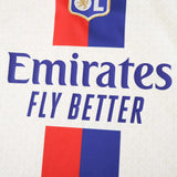 Conjunto Infantil Olympique Lyon I 2025/26 Branco Adidas