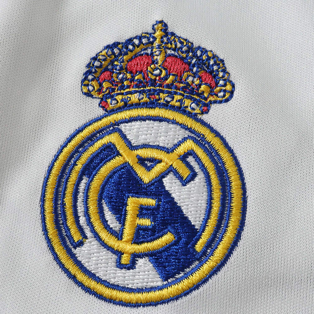 Conjunto Infantil Real Madrid I 26/27 Branco Adidas
