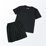 Conjunto Infantil Real Madrid x Marvel 2026 Edição Especial Preto