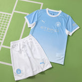 Conjunto Infantil Manchester City I 26/27 Azul