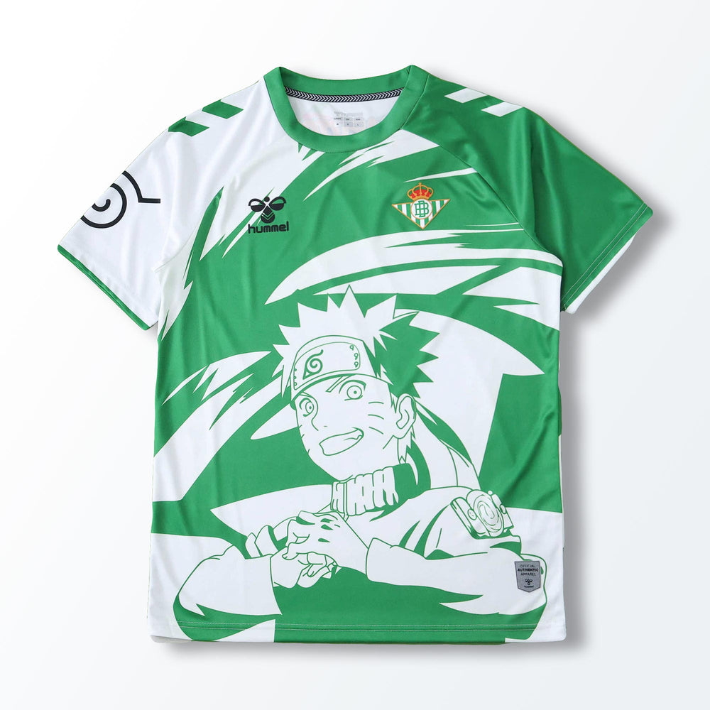 Camisa Real Betis Comemorativa Naruto Verde Hummel